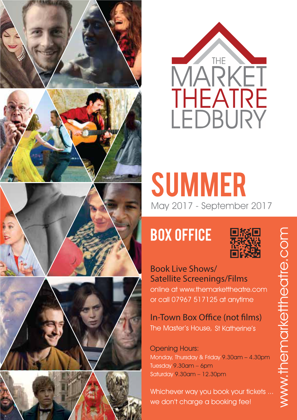 SUMMER May 2017 - September 2017 Welcome to Our Summer Season Programme!