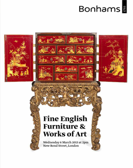 Fine English Furniture & Works Of