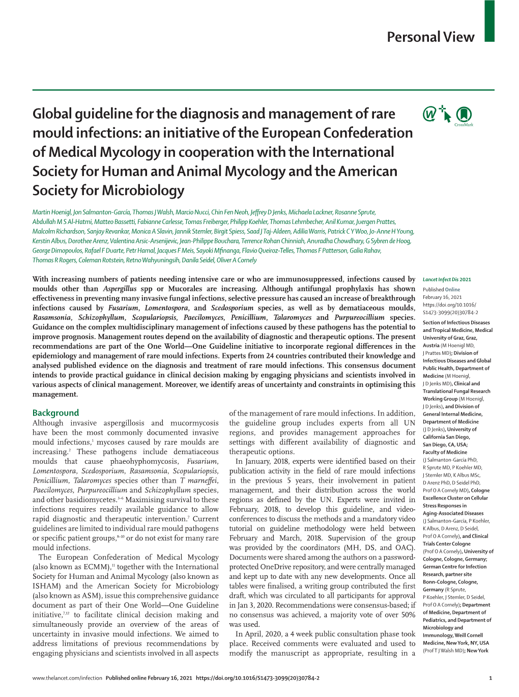 global-guideline-for-the-diagnosis-and-management-of-rare-mould