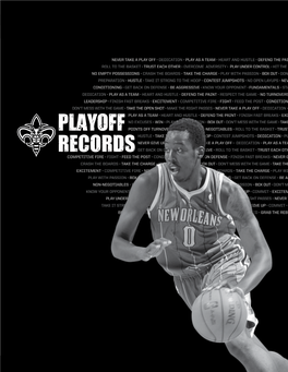 Playoff Records Playoff Records