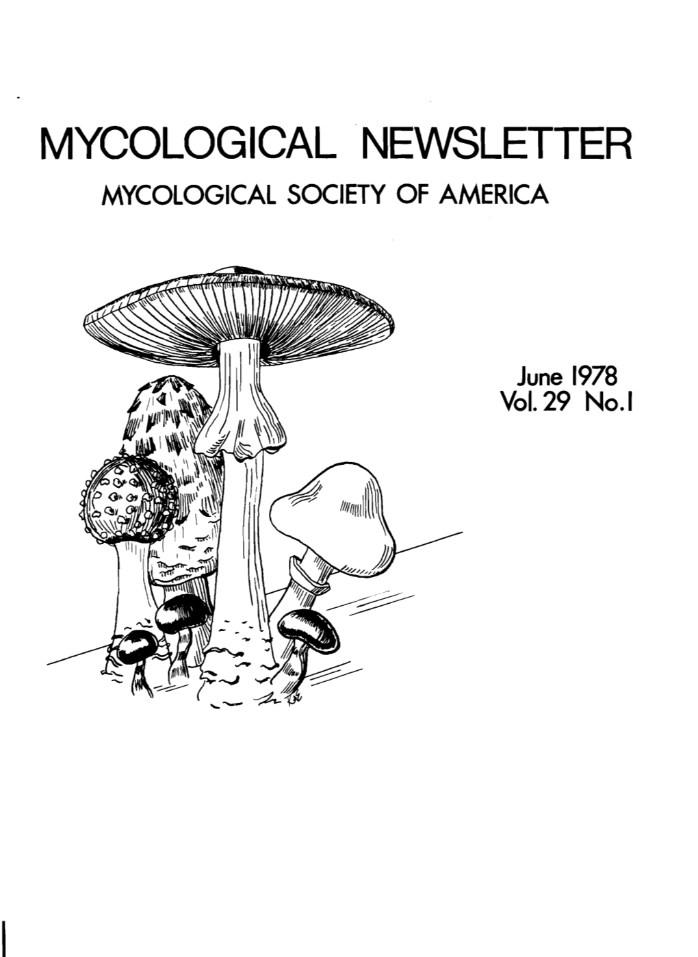 Newsletter Mycological Society of America