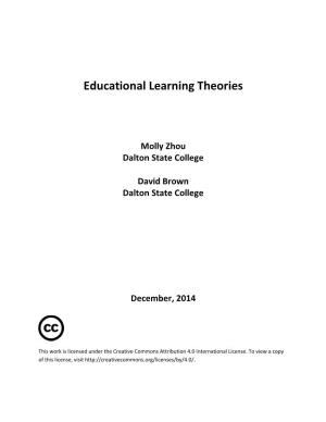 Educational Learning Theories