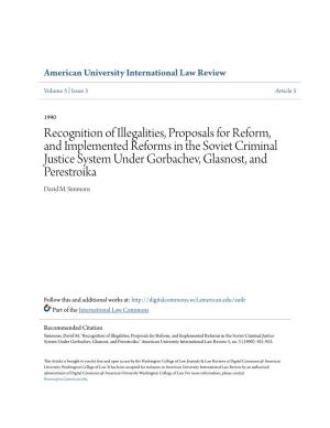 American University International Law Review