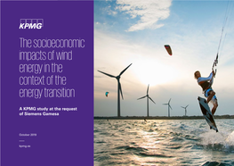 The Socioeconomic Impacts of Wind Energy in the Context of the Energy Transition