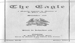 The Eagle 1892 (Michaelmas)