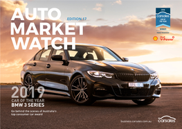 BMW 3 SERIES Go Behind the Scenes of Australia's Top Consumer Car Award