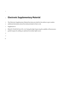 Electronic Supplementary Material