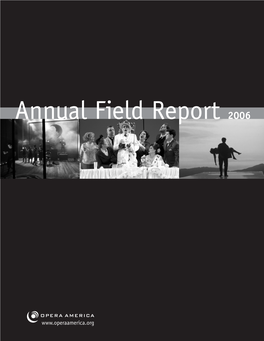 Annual Field Report 2006