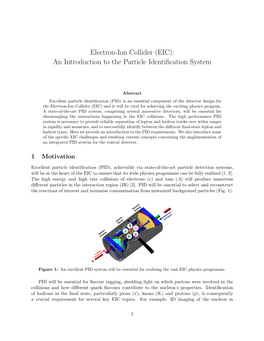 (EIC): an Introduction to the Particle Identification System