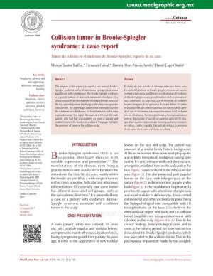 Collision Tumor in Brooke-Spiegler Syndrome: a Case Report
