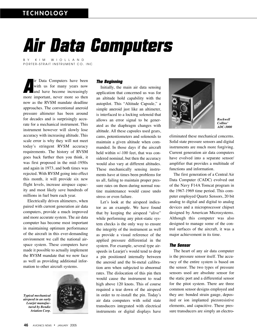 Air Data Computers