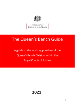 The Queen's Bench Guide