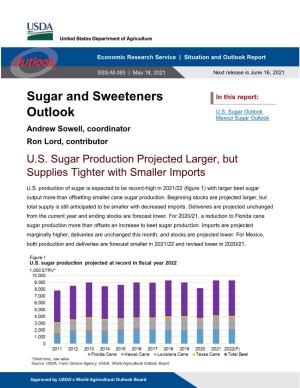 Sugar and Sweeteners Outlook: May 2021