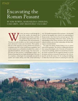 Excavating the Roman Peasant by Kim Bowes, Mariaelena Ghisleni, Cam Grey, and Emanuele Vaccaro