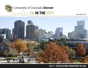 2017 CU Denver Facilities Master Plan