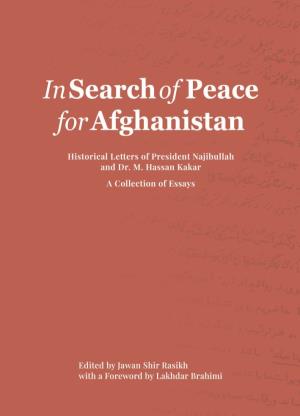 In Search of Peace for Afgha