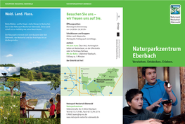 Naturparkzentrum Eberbach Naturparkzentrum Eberbach