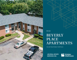 Beverly Place Apartments 105-Unit Multifamily Portfolio