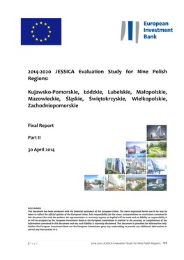 2014-2020 JESSICA Evaluation Study for Nine Polish Regions