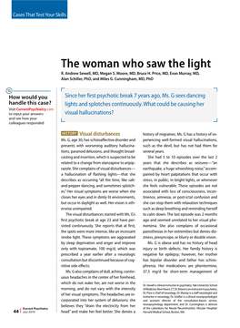 The Woman Who Saw the Light R