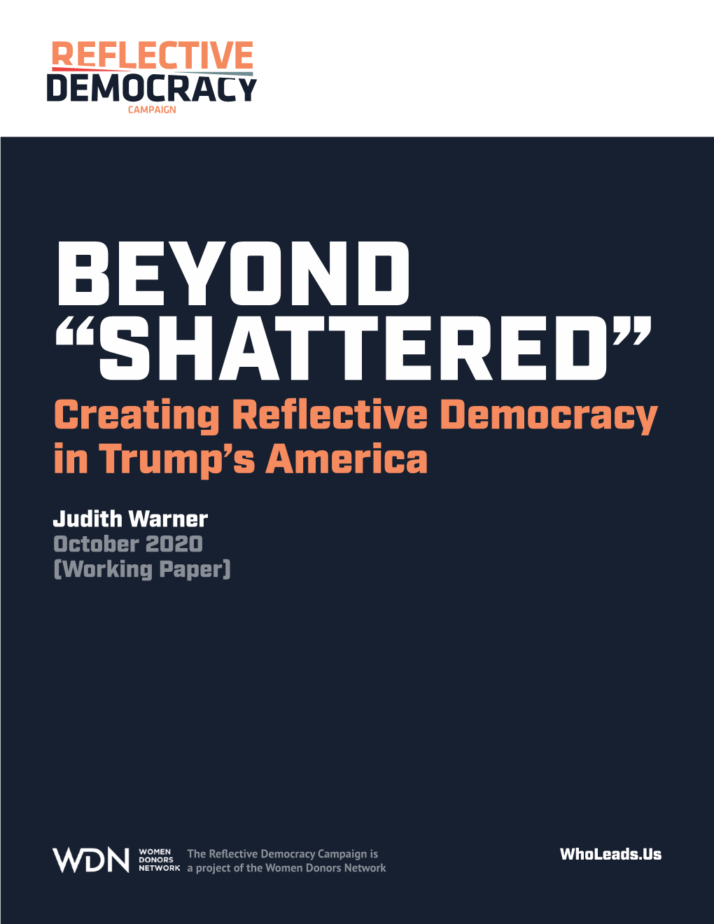 Creating Reflective Democracy in Trump's America