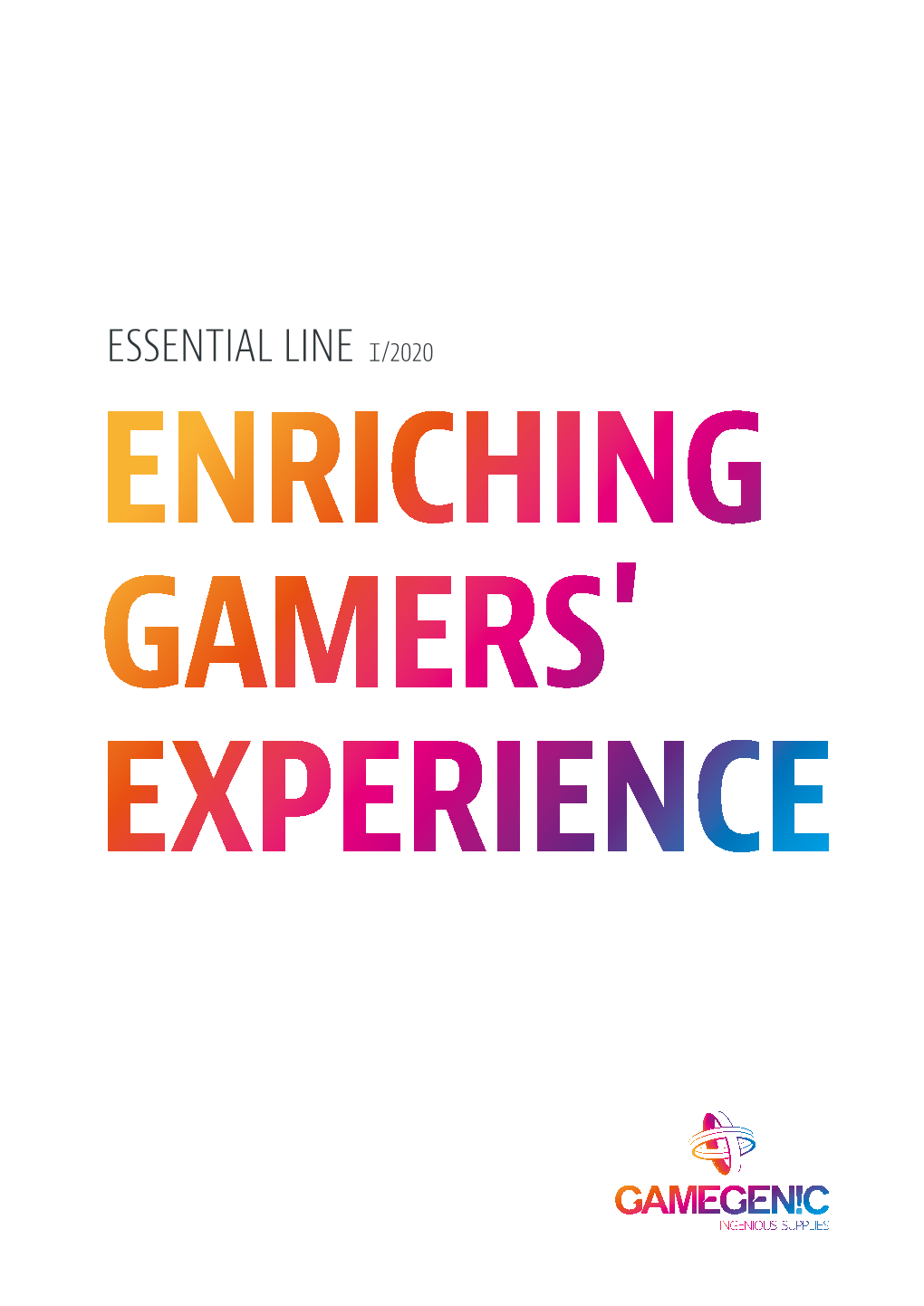Essential Line /2020 Enriching Gamers' Experience Digital Version