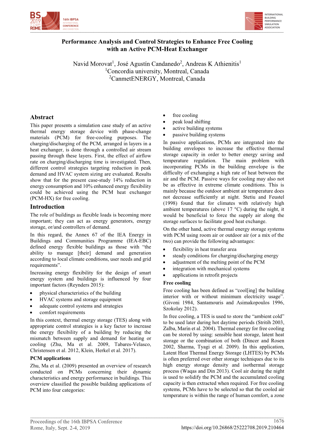 Performance Analysis and Control Strategies to Enhance Free Cooling