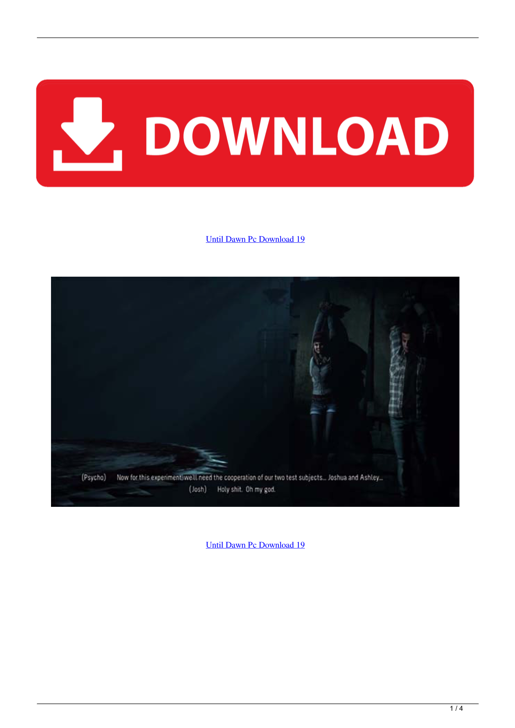 Until Dawn Pc Download 19