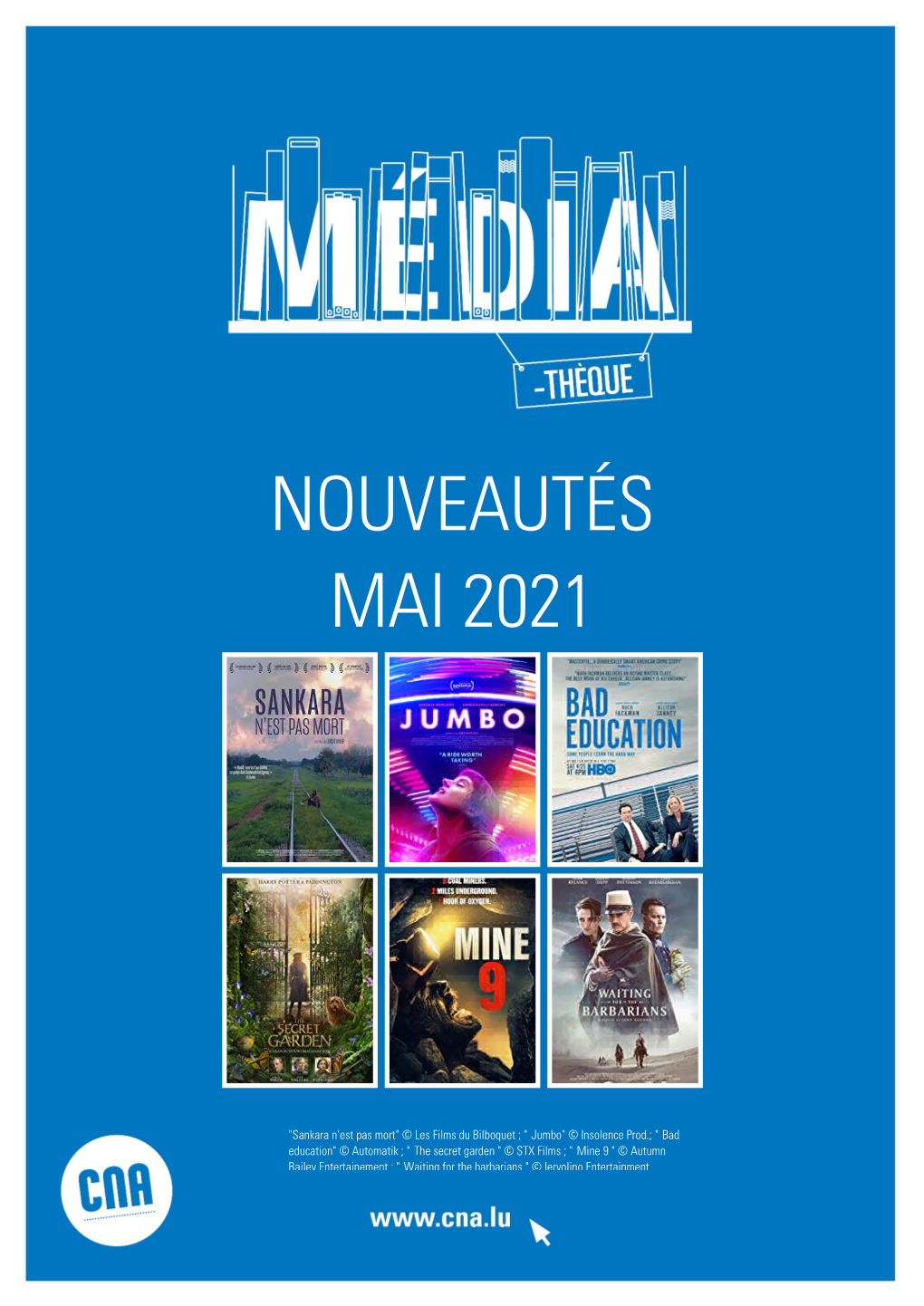 Nouveautés Mai 2021