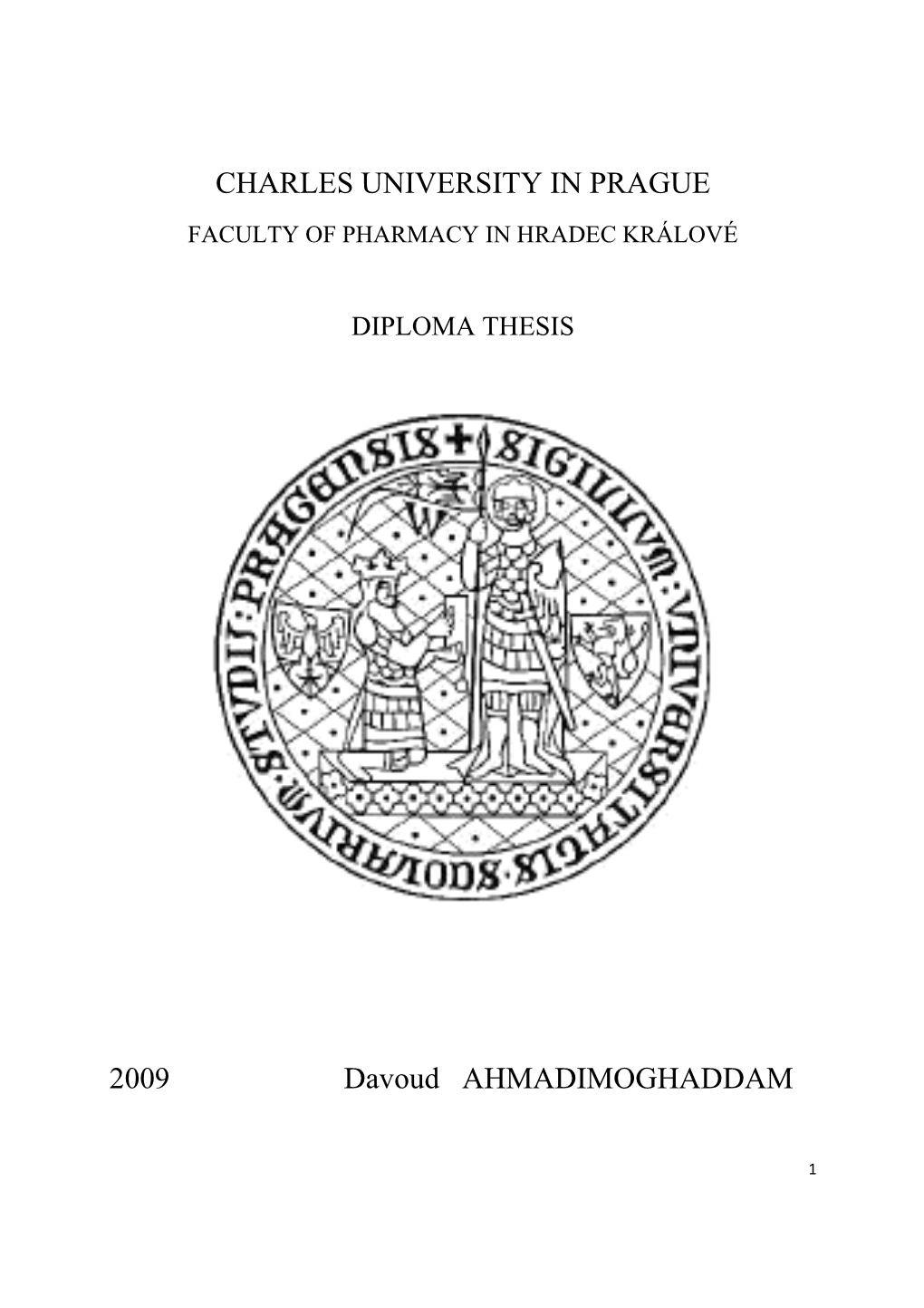 Diploma Thesis 2009