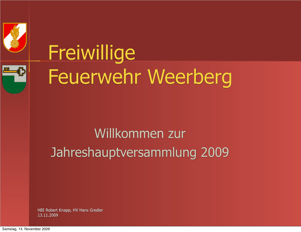 Freiwillige Feuerwehr Weerberg