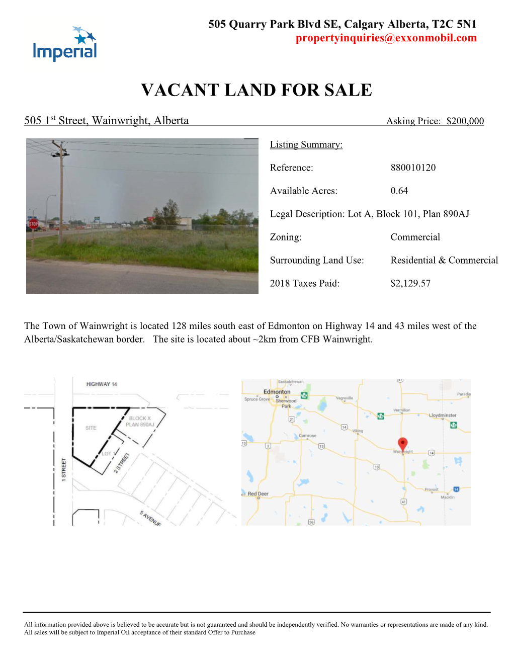 Vacant Land for Sale