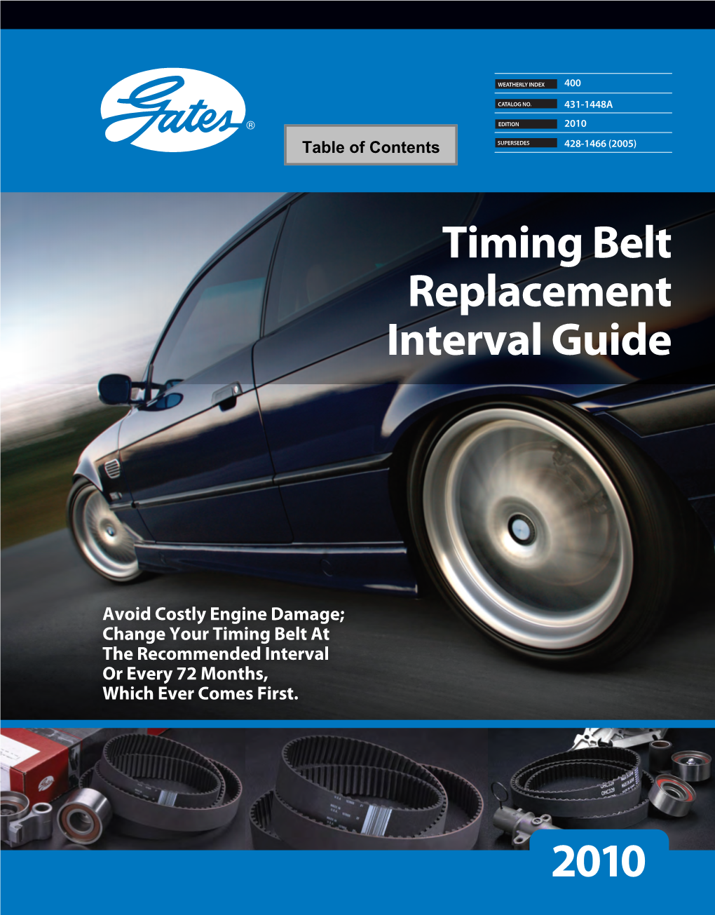 Timing Belt Replacement Interval Guide