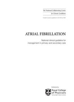 CG36 Atrial Fibrillation