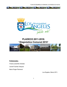PLADECO 2011-2018: “Diagnóstico Comunal 2010”
