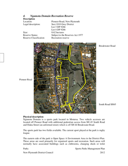 4. Ngamotu Domain Recreation Reserve