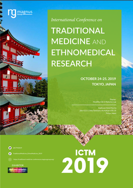 Traditional Medicine and Ethnomedical Research