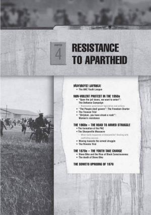 Resistance to Apartheid