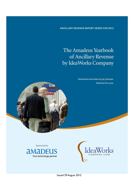 Amadeus Yearbook of Ancillary Revenue by Ideaworks