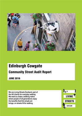 Cowgate Edinburgh Street Audit