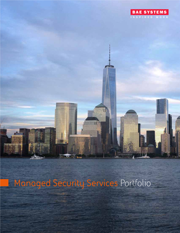 Managed Security Services Portfolio Brochure