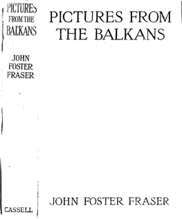 Pictures from the Balkans