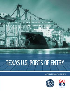 Texas U.S. Ports of Entry