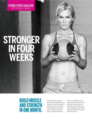 Stronger in Four Weeks