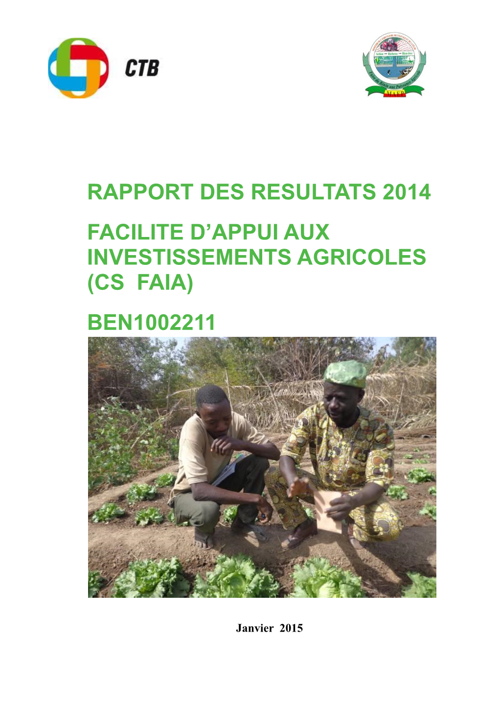 Titre Rapport