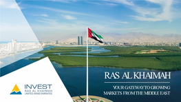 Ras Al Khaimah Your Gateway to Growing Markets from the Middle East