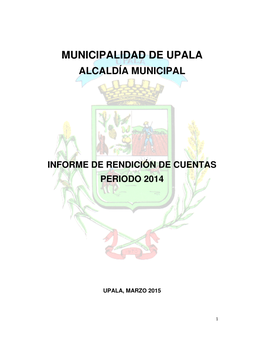 Informe De Rendici N De Cuentas Periodo 2014