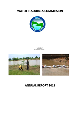 Water Resources Commission Annual Report 2011