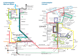 Liniennetzplan Weil Am Rhein