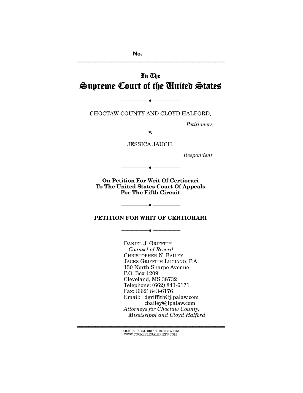 20180627154855528 Petition for Writ of Certiorari.Pdf